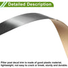 Chevy Blazer (1995-2005) Carbon Fiber Pattern Black 4 x Pillar Window Trim