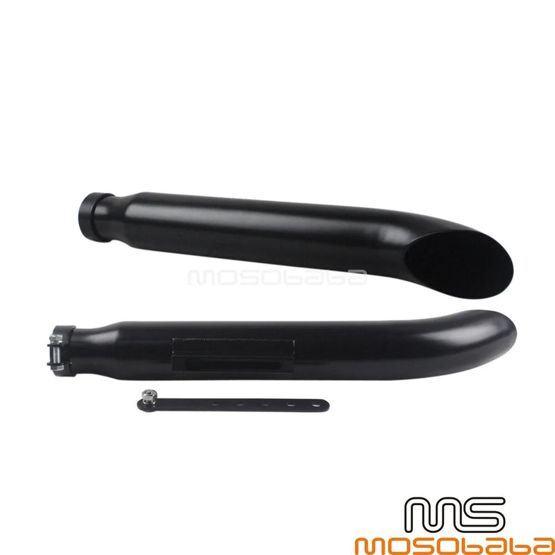 Harley BMW Bobber 19” Universal Exhaust Muffler Turn-out Pipe Tip
