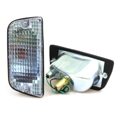 Nissan Datsun 620 Utility 1972-1979 Front Turn Signal Lights Clear