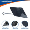 Mercedes-Benz Front Car Bumper Tenorite Grey Tow Hook Cover (2012-2018)