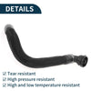 Volvo XC90 (2016-2021) Rubber Black Upper Radiator Hose