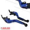 Kawasaki ZX10R / RR / KRT / SE CNC Blue Extendable Brake Clutch Levers (16-20)