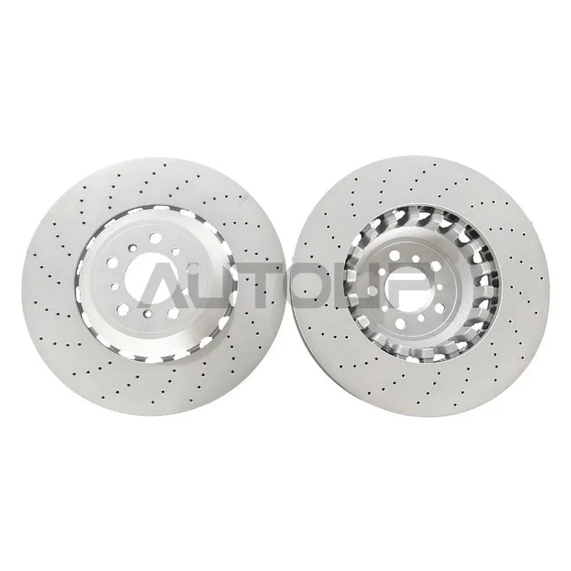 BMW F06 / F10 / F12 M5 / M6 2 x Front & Rear Drilled Disc Rotors (2010–2016)