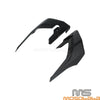 Honda CB650R Black Universal Winglets Side Fin Trim Covers (2018-2023)
