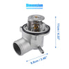 Mercedes-Benz SLK 230 Engine Coolant Thermostat Housing (1998-2004)