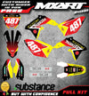Suzuki RMZ 450 (2008-2018) JOUST STYLE Stickers Custom Graphics Kit