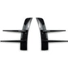 Mercedes Benz A Class Carbon Look Front Bumper Side Air Vent Trim (19-22)