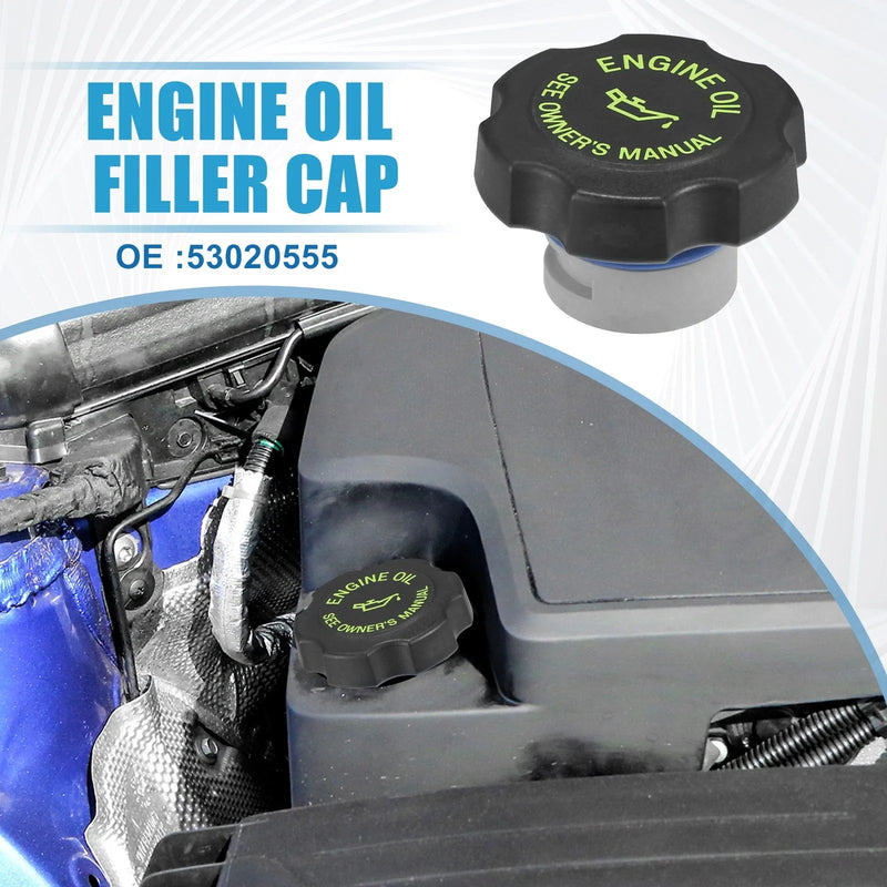 Jeep Wrangler Cherokee Engine Oil Filler Cap (1991-2002)