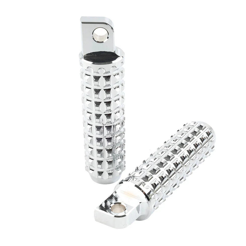 Harley Davidson Softail Sportster Chrome Foot Pegs