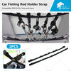 Vehicle Carrier Car Fishing Rod Straps Holder Mounted Storage Rack