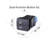 Toyota Port Socket/Single/Dual Dashboard Switch Button with Harness