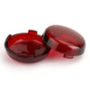 Harley Road King TourGlide Red Plastic Indicator Lens Cover (1994-2001)