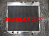Ford Mustang, Mercury Cougar 289, 302, 351 3 Row Alloy Radiator (67-69)