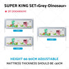 Toddler Cot Guard Adjustable Folding Kids Safety Bed Rail