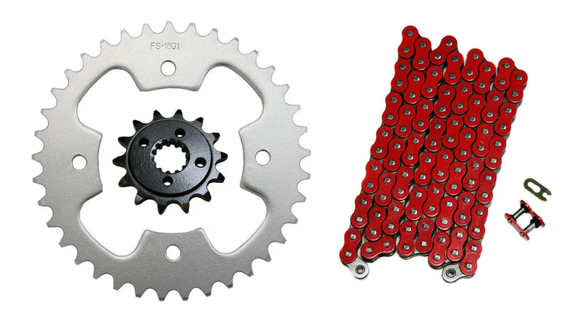 Polaris Predator 500 Red 520x94 ORing Drive Chain Sprockets (2003–2004)