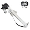 Honda Accord Euro CU Rear Right Window Regulator 6 Pins Motor (2003–2008)
