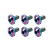 Bike Motorcycle 6 x M5x30mm Alloy Torx Head Screws