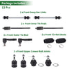 Ford Explorer 12pcs Front Suspension Kit Tie Rod Ends & Sway Bar Links (2002-2010)