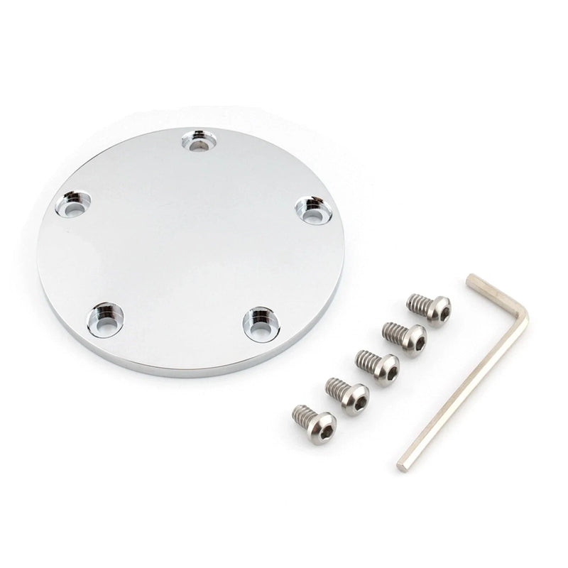 Harley Twin Cam Softail Dyna Fatboy Domed Timing Points Cover (2000-2017)