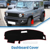 Ford Ranger (1989-1994) - Sun Protector Pad Black Red Dash Cover Mat