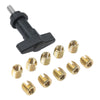 Harley Street Glide Batwing Fairing Brass Thread Cutting Inserts (1997-2013)