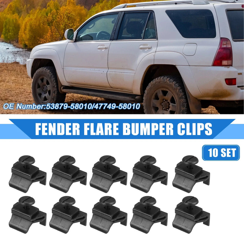 Toyota Camry 10 x Car Front Fender Bumper Cover Clips (2004-2011)