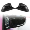 Infiniti Q50 Q60 Gloss Black Rearview Mirror Cover Caps (2014-2023)