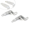 Car Spotlight Silver Headlight Rearview Mirror Bracket