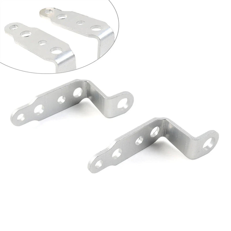 Car Spotlight Silver Headlight Rearview Mirror Bracket