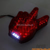 Harley Chopper Red LED Rear Brake Tail Light