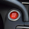 Carbon Fiber Engine Start Buttons Trim Fits Lexus IS200t IS250 IS300 IS350 2014+
