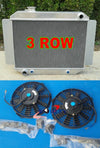 Holden Kingwood Torana 3ROW Aluminum Radiator + Fan (HG-HZ)