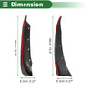 Chevrolet Corvette C6 Mud Flaps Splash Guards (2005 - 2013)