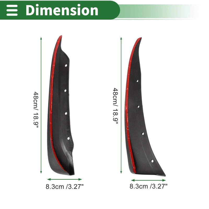 Chevrolet Corvette C6 Mud Flaps Splash Guards (2005 - 2013)