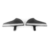 Harley Davidson Softail Black White Rear Passenger Foot Pegs (2018-2025)