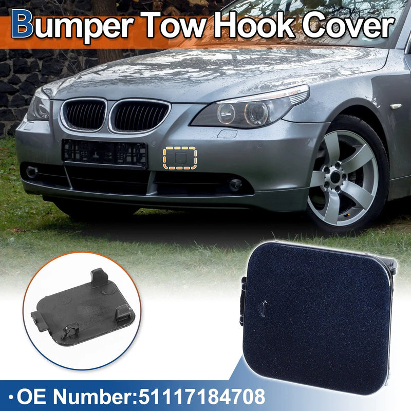 BMW 528i 535i 550i Dark Blue Front Car Bumper Tow Hook Cover