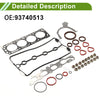 Chevrolet Aveo 1.6 DOHC Cylinder Head Gasket Kit 1x