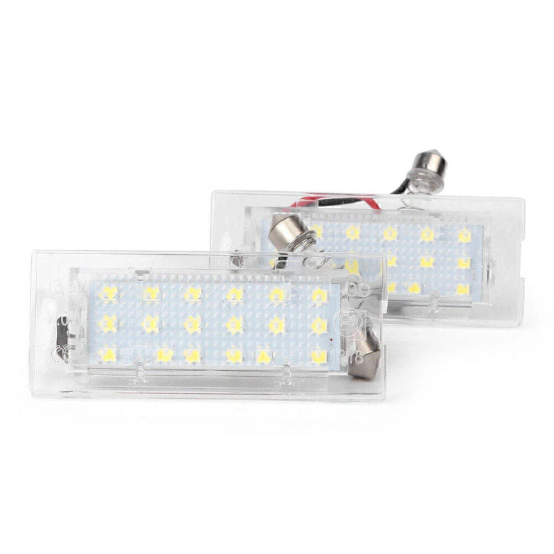 BMW X5 E53, X3 E83 LED License Plate Lights (2003-2009)