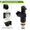 Honda CR-V EX LX 2.4 (2002-2004) Black Fuel Injector 1 Pc