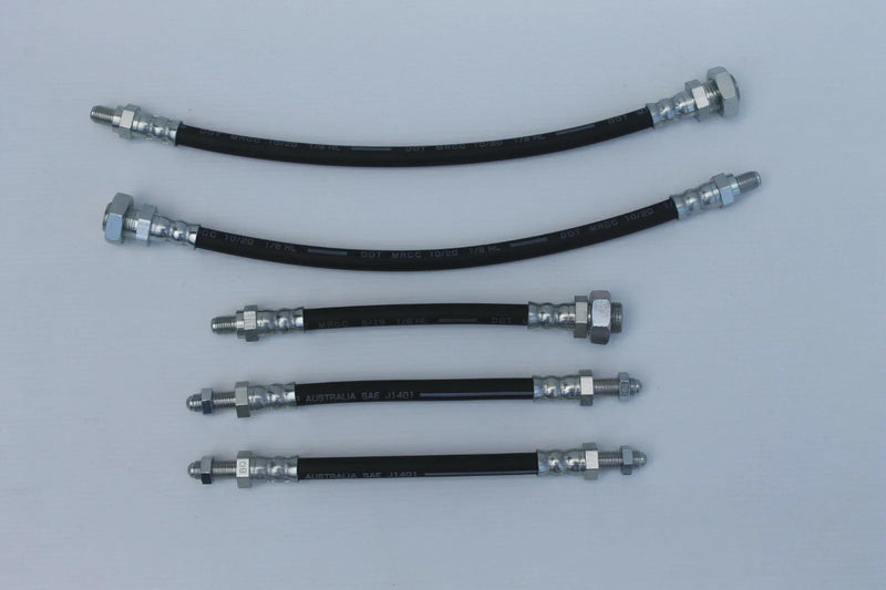 Classic Mini Brake & Clutch Hose Set (1960-2000)