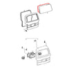 Toyota Hiace Van 1995-2004 RR Door Glass Weatherstrip