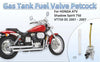 HONDA VT750DC CHAIN DRIVE SPIRIT Fuel Valve Petcock (2001–2007)