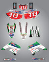 Kawasaki KLX 450 Custom Graphic Kit - AUSSIE PRIDE (2008-2012)