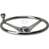 Boat Steering Wheel Stainless Steel Grips & Knob 340mm Diameter