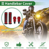 Universal Motorcycle 7/8" 22mm / 1 Set / Hand Grips Rubber Red