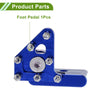 Honda CRF50 Footrests Blue Motorcycle Foot Pegs (2004-2023)