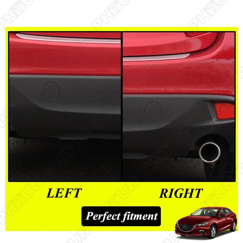 Mazda 3 (2014-2016) Black ABS Rear Bumper Tow Hook Cover