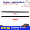 WINDOW GLASS DOOR BELT WEATHERSTRIP FITS NISSAN NAVARA D21 PICKUP 1986-97 D01