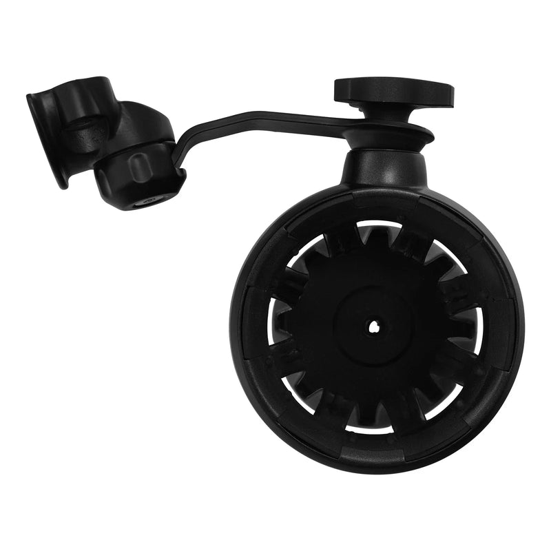 Harley Street Glide Dyna Black Handlebar Mount Drink Cup Holder (2006-2023)