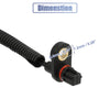 DODGE CALIBER Rear Right ABS Wheel Speed Sensor (2009-2012)